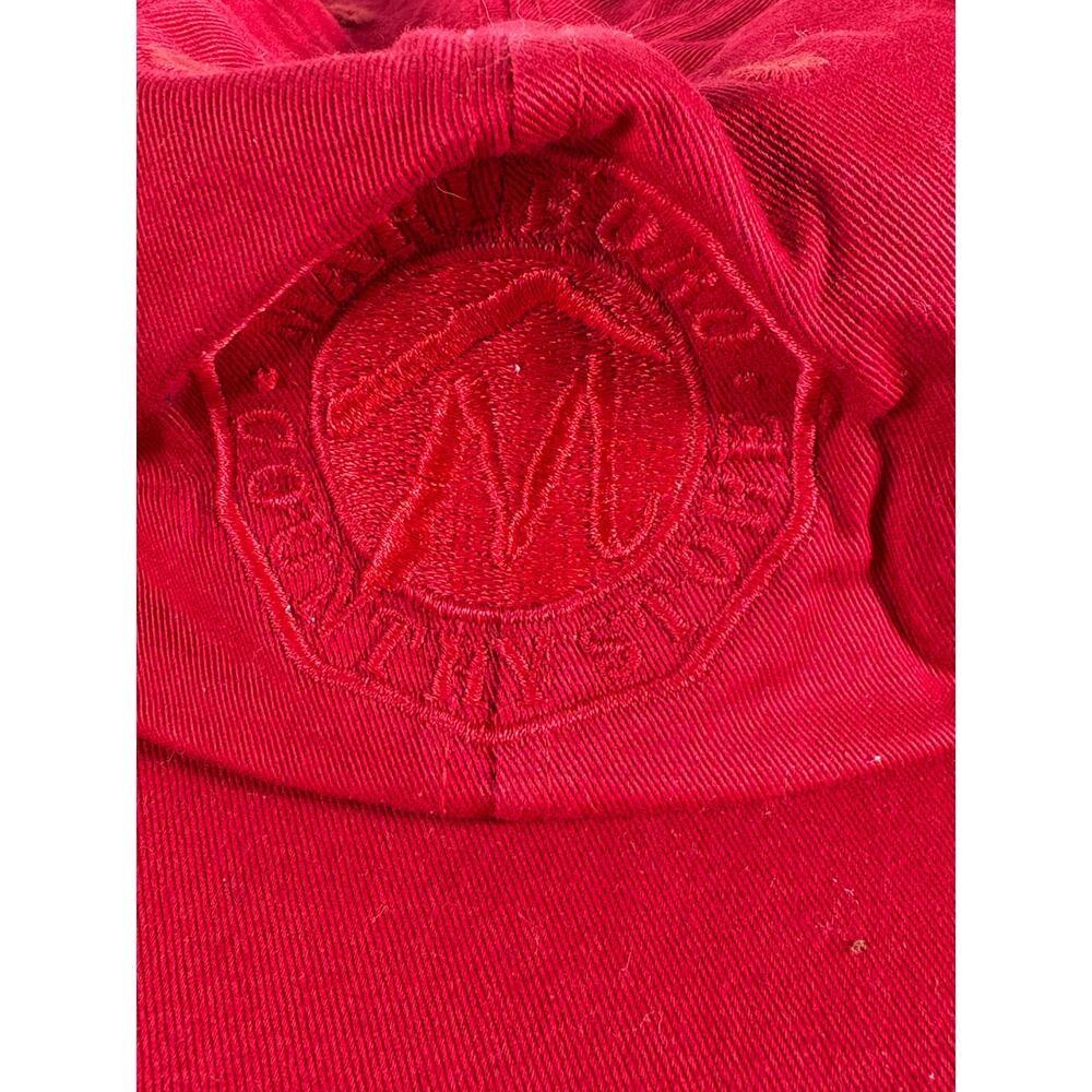 Vintage Marlboro‎ Country Store Strapback Hat Red Embroidered Logo 90s Tobacco